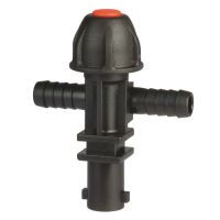 Portaboquilla desplazable bayoneta antigota doble 3/8"