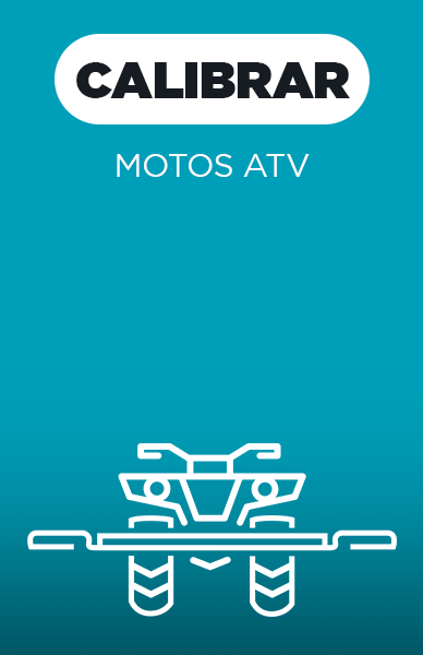 calibrar moto atv