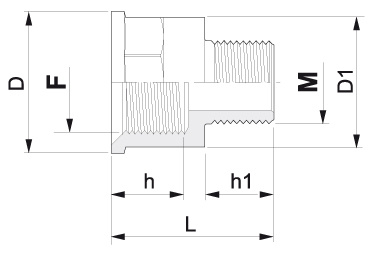 dimensión 008000607