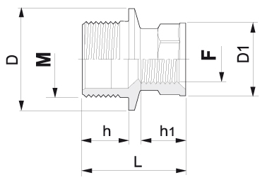 dimensión 008000608